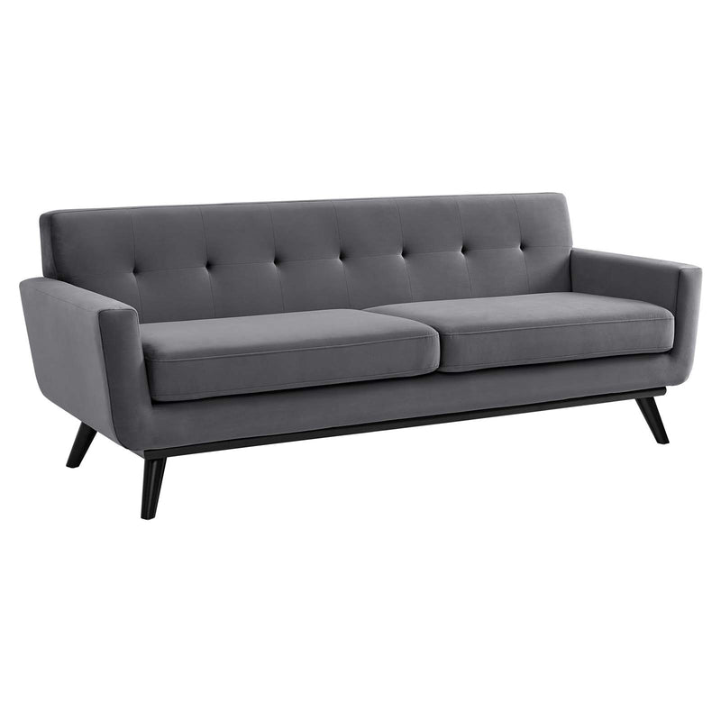 Engage Performance Velvet Sofa By Modway - EEI-5600 | Sofas | Modishstore - 18