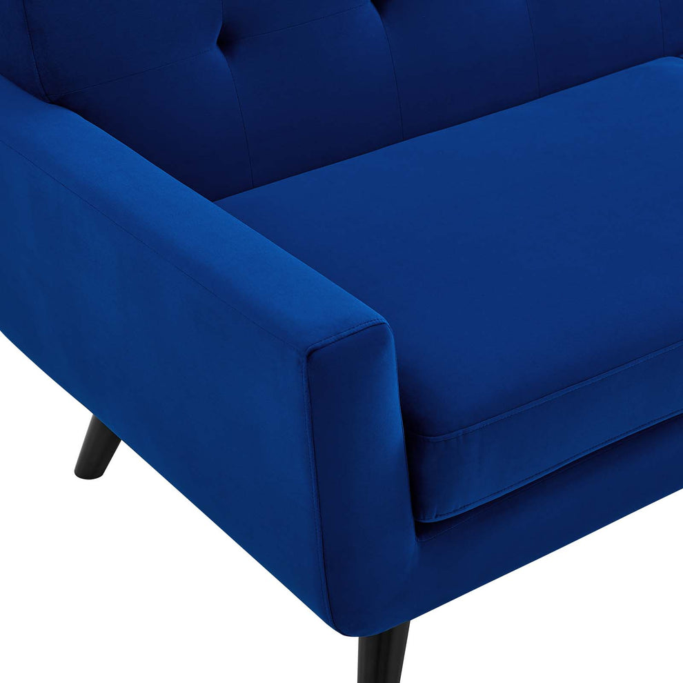 Engage Performance Velvet Sofa By Modway - EEI-5600 | Sofas | Modishstore - 28