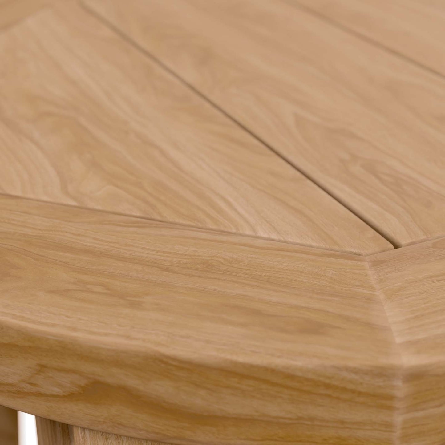 Brisbane Teak Wood Outdoor Patio Side Table By Modway - EEI-5604-NAT | Side Tables |  Modishstore - 5