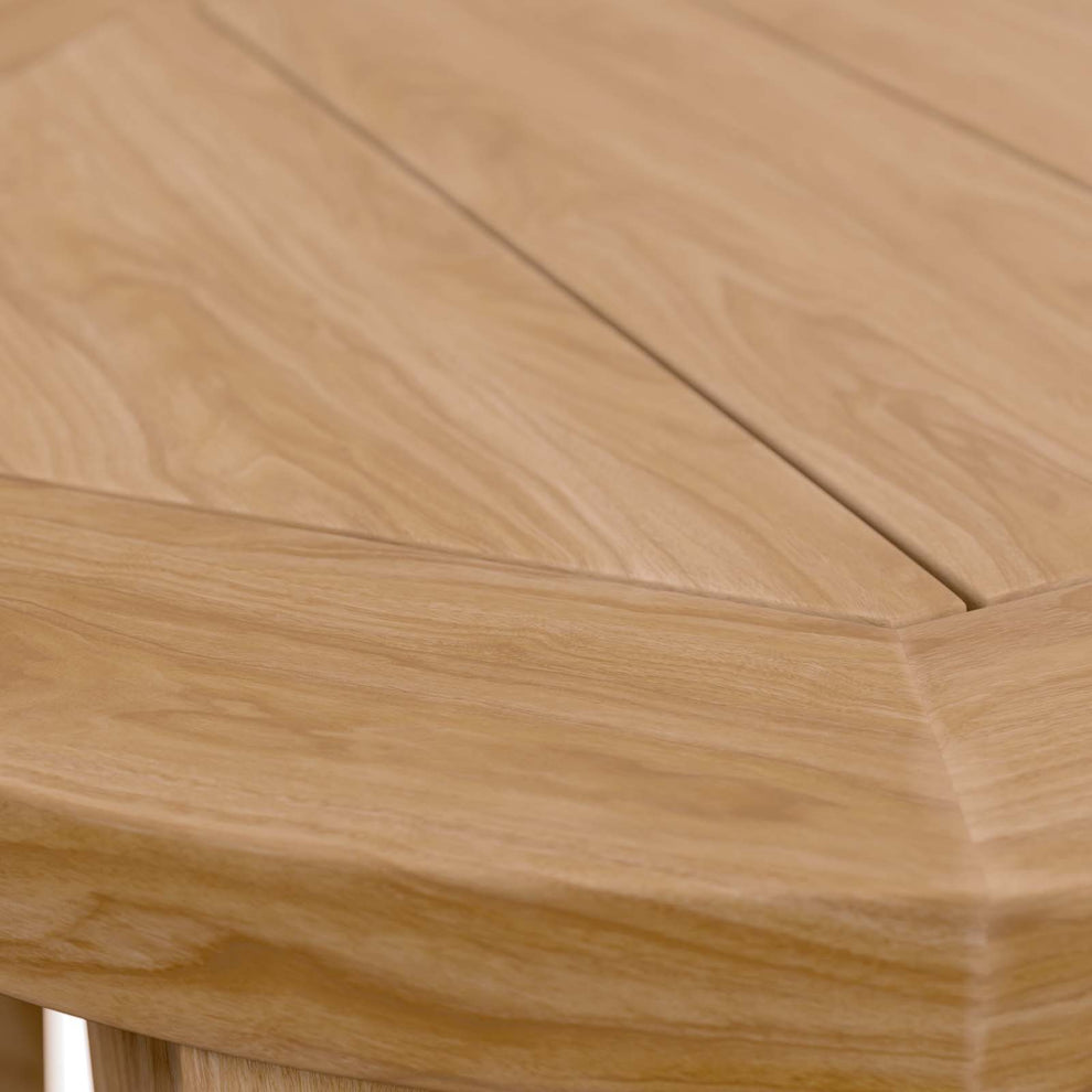 Brisbane Teak Wood Outdoor Patio Side Table By Modway - EEI-5604 | Outdoor Tables | Modishstore - 5