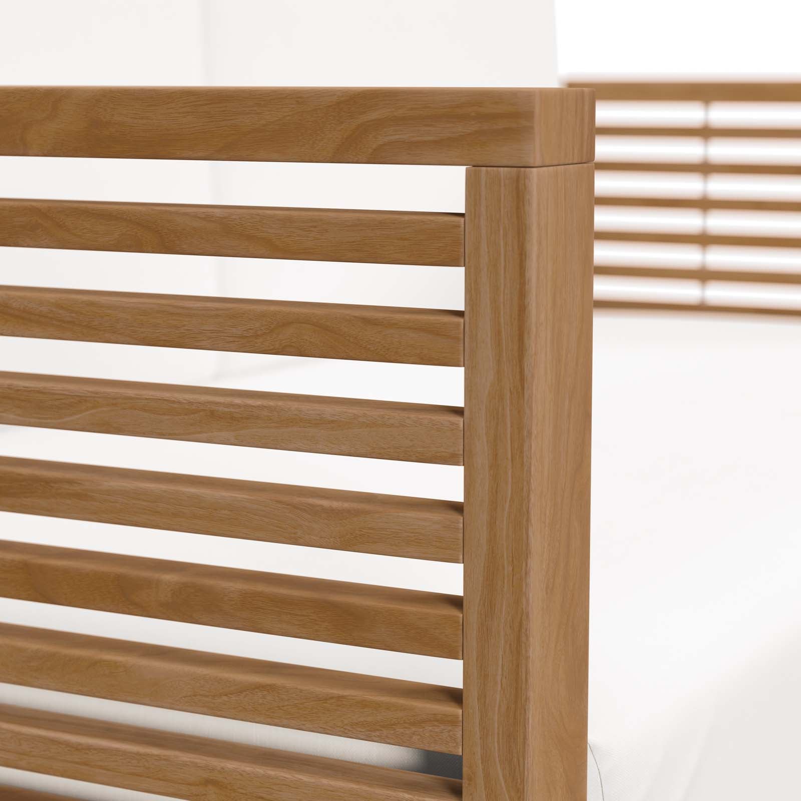 Carlsbad Teak Wood Outdoor Patio Loveseat By Modway - EEI-5605 | Outdoor Sofas, Loveseats & Sectionals | Modishstore - 22