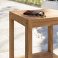 Carlsbad Teak Wood Outdoor Patio Side Table By Modway - EEI-5607 | Outdoor Tables | Modishstore - 2
