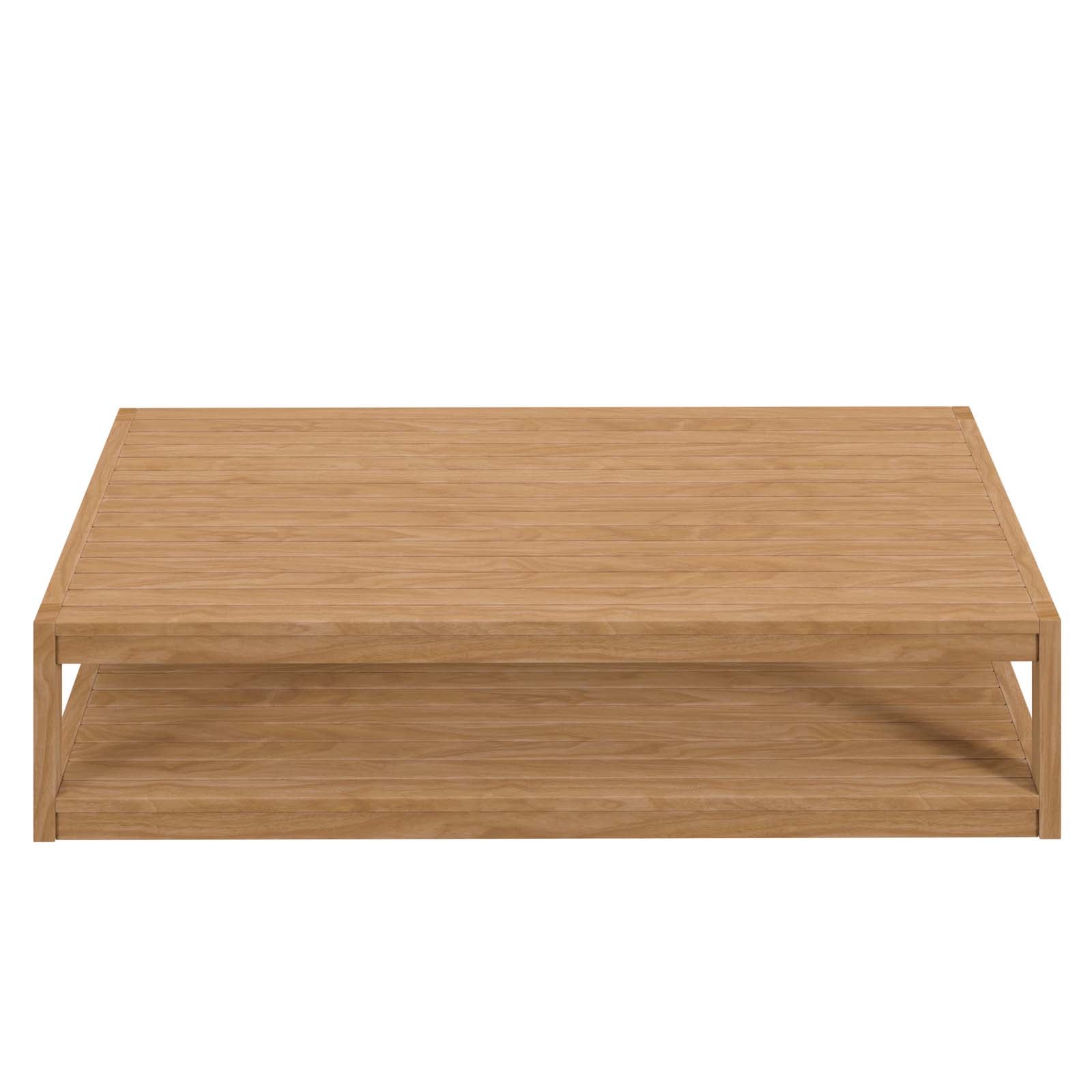 Carlsbad Teak Wood Outdoor Patio Coffee Table By Modway - EEI-5608 | Outdoor Tables | Modishstore - 4