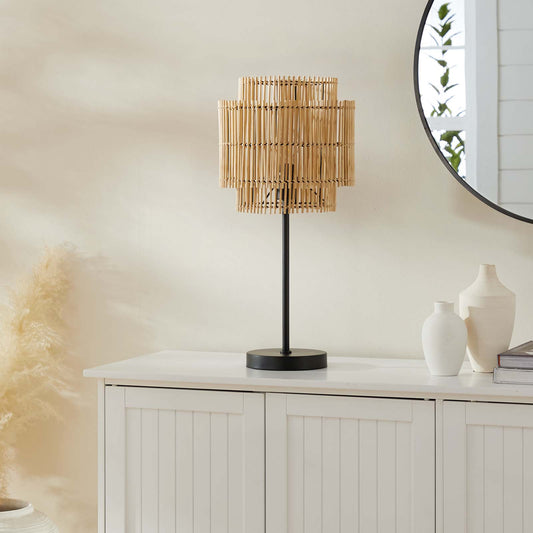 Nourish Bamboo Table Lamp By Modway - EEI-5609 | Table Lamps | Modishstore