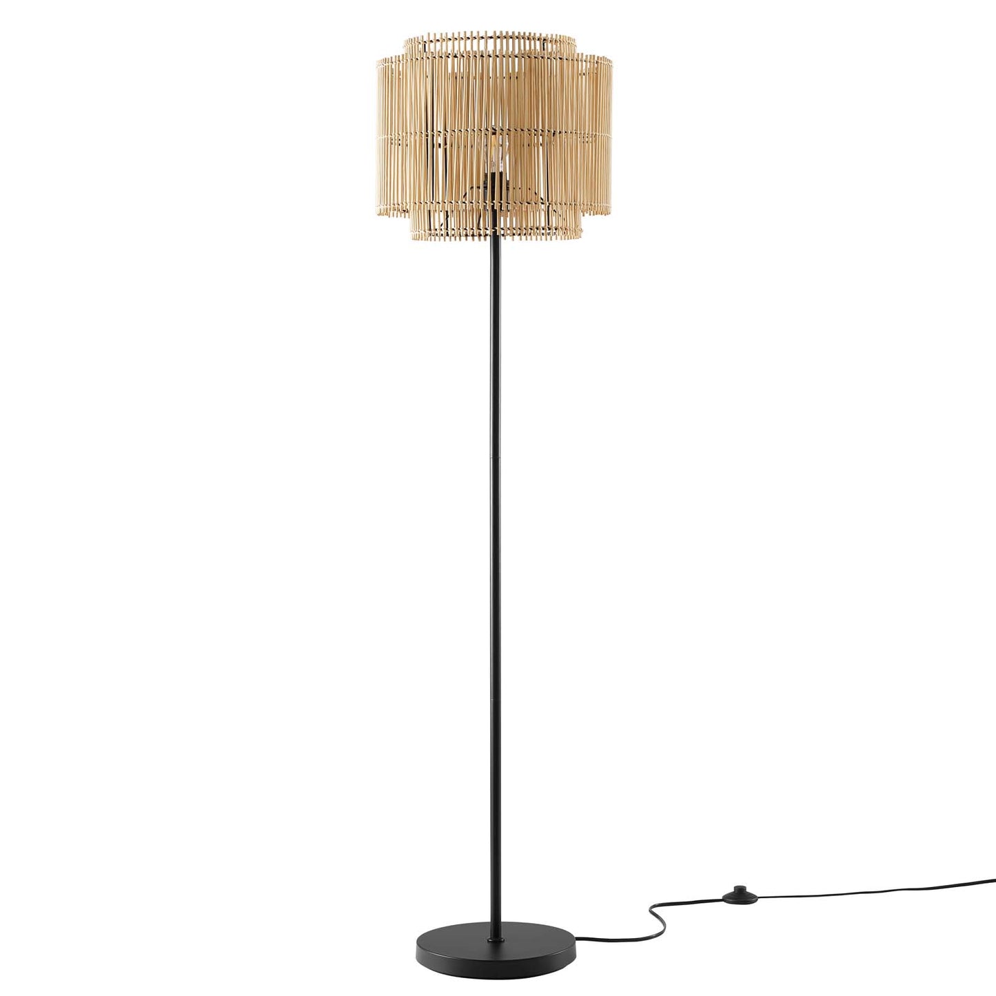 Nourish Bamboo Floor Lamp By Modway - EEI-5611 | Floor Lamps | Modishstore - 2