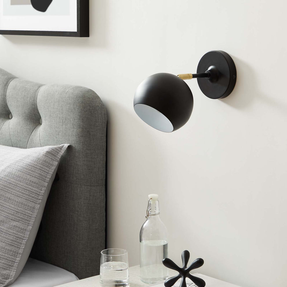 Chalice 4" Swing-Arm Metal Wall Sconce By Modway - EEI-5613 | Ceiling Lamps | Modishstore - 1