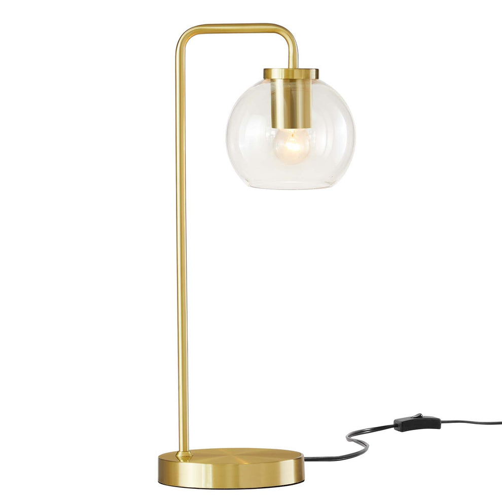 Silo Glass Globe Glass and Metal Table Lamp By Modway - EEI-5617 | Table Lamps | Modishstore - 15