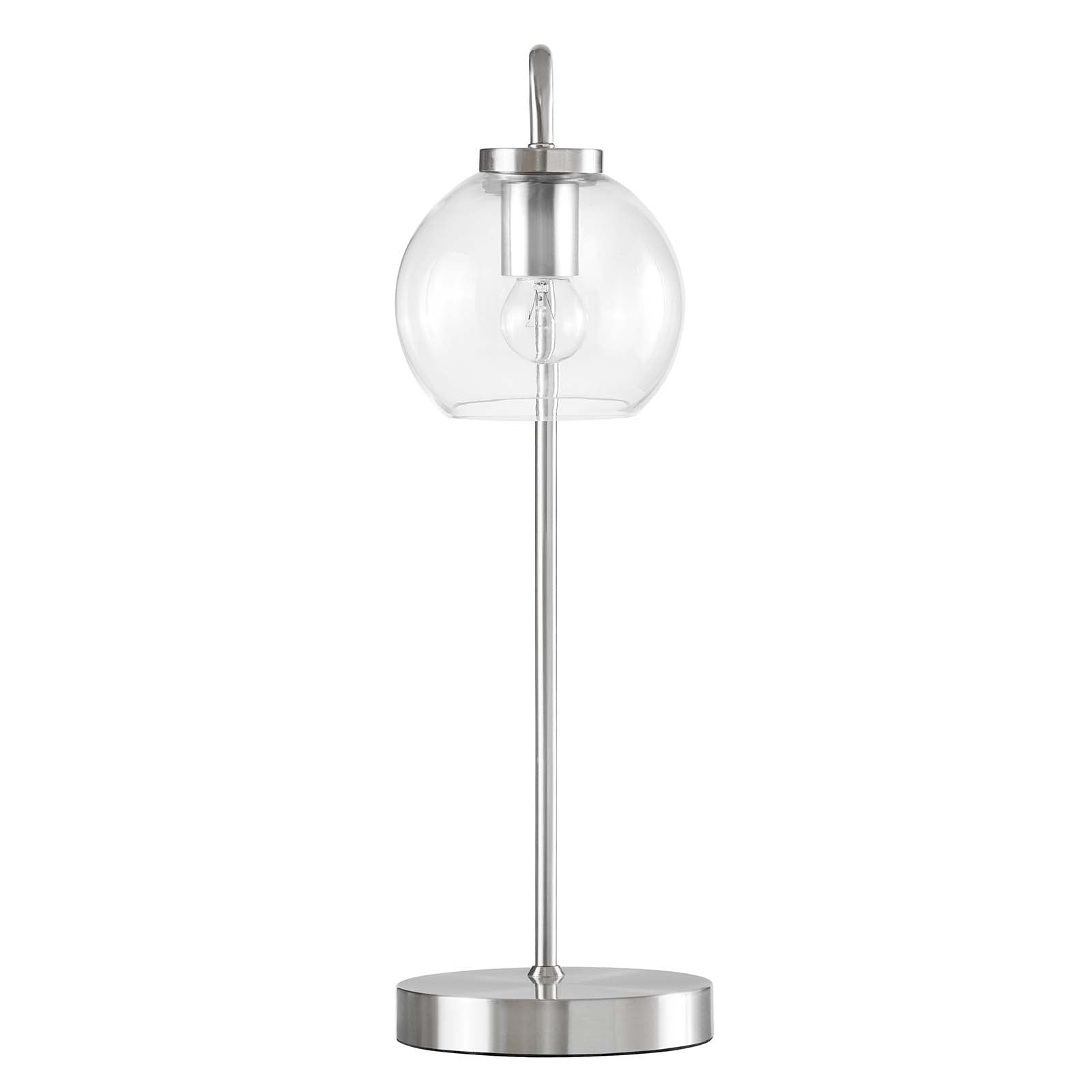 Silo Glass Globe Glass And Metal Table Lamp By Modway - EEI-5617-BLK | Table Lamps |  Modishstore - 22