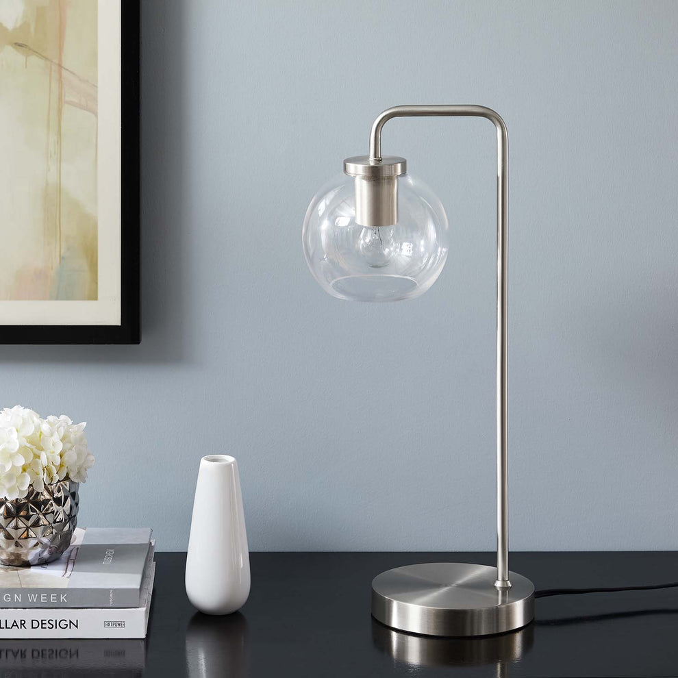 Silo Glass Globe Glass and Metal Table Lamp By Modway - EEI-5617 | Table Lamps | Modishstore - 17