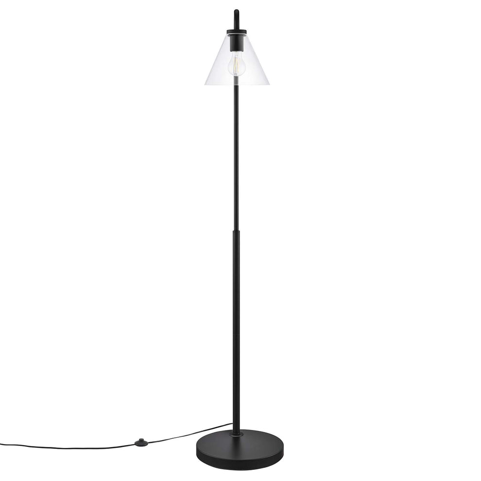 Element Transparent Glass Glass and Metal Floor Lamp By Modway - EEI-5618 | Floor Lamps | Modishstore - 6