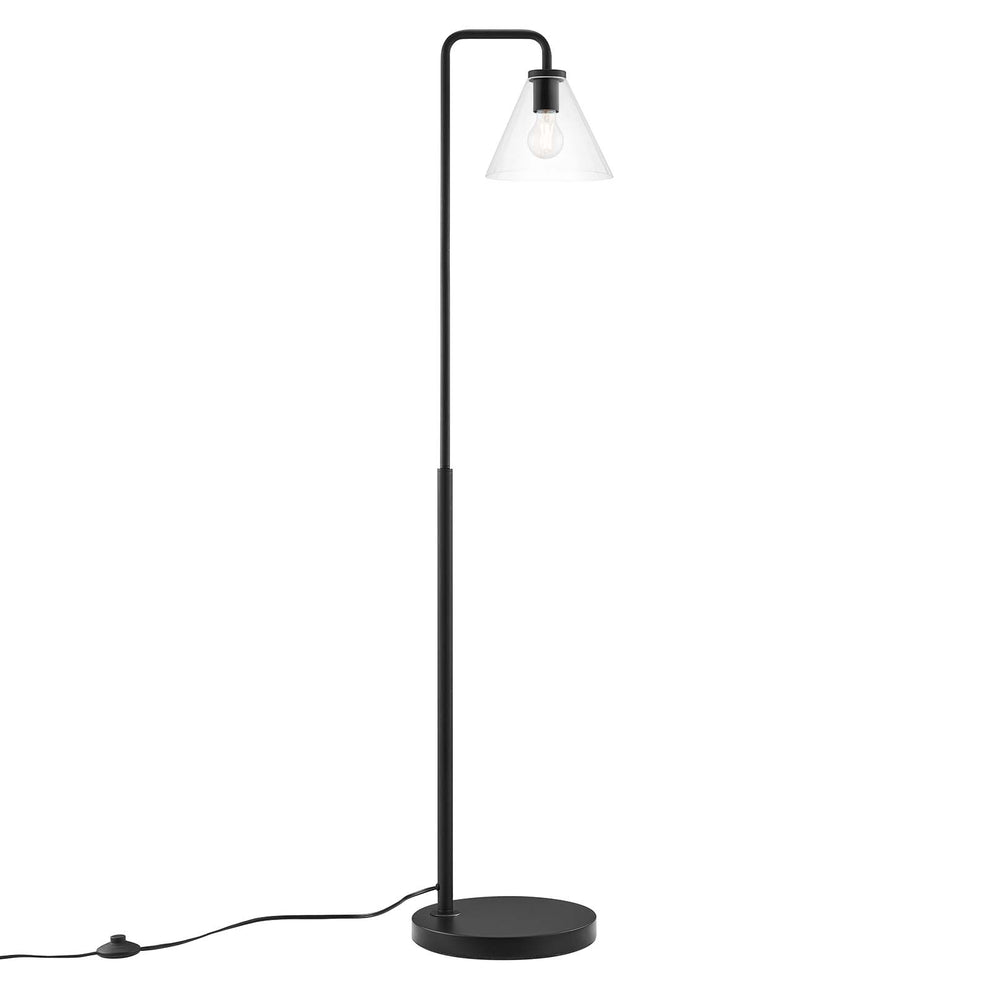 Element Transparent Glass Glass and Metal Floor Lamp By Modway - EEI-5618 | Floor Lamps | Modishstore - 7
