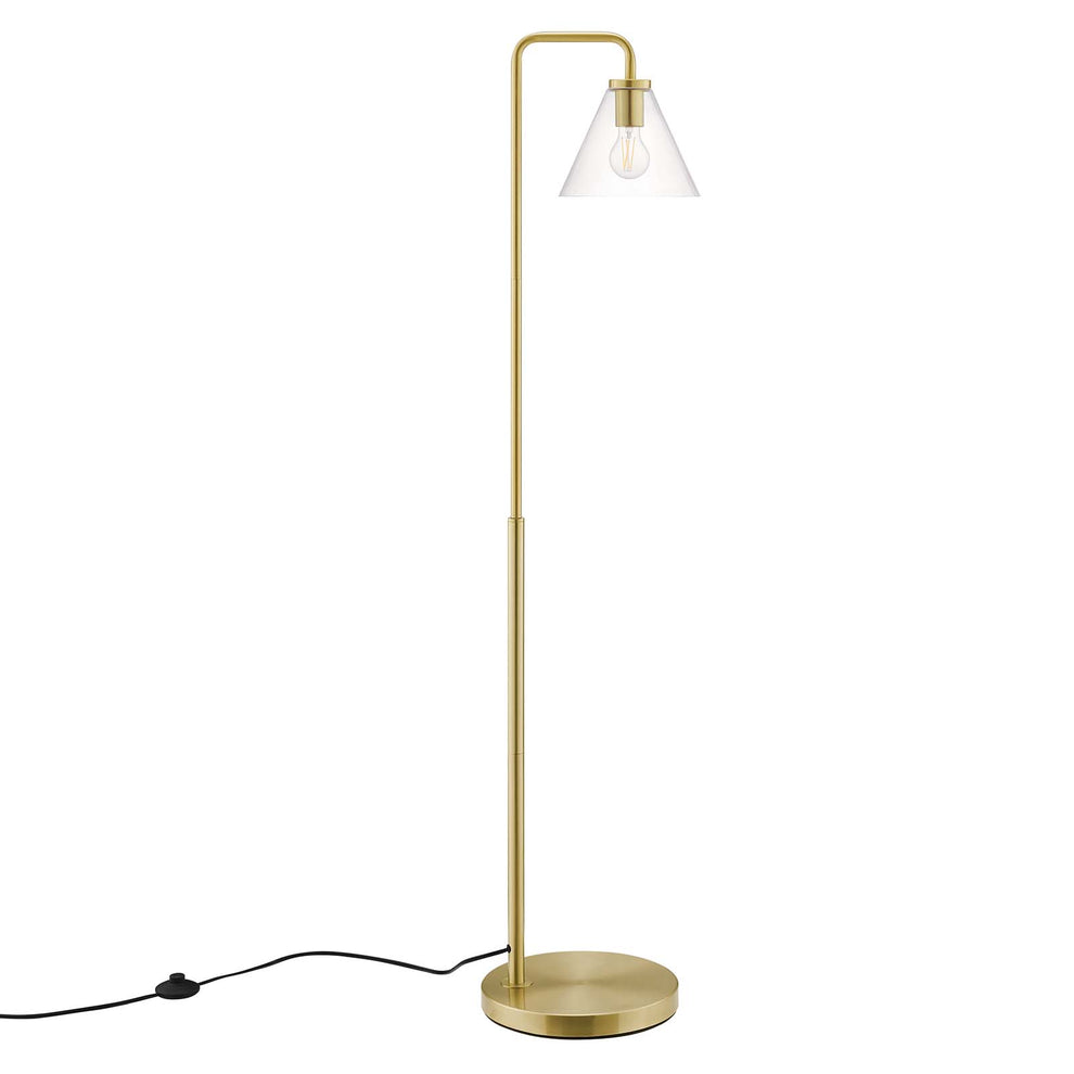 Element Transparent Glass Glass and Metal Floor Lamp By Modway - EEI-5618 | Floor Lamps | Modishstore - 10