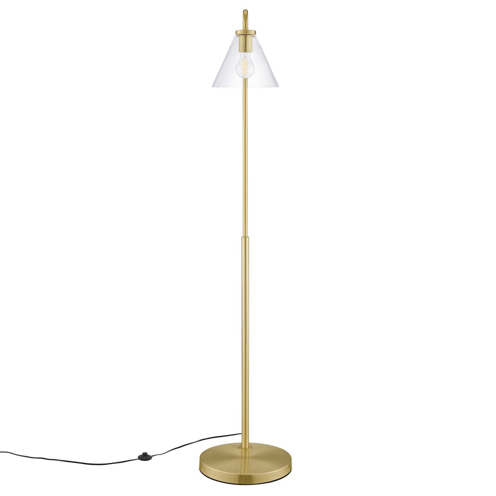 Element Transparent Glass Glass and Metal Floor Lamp By Modway - EEI-5618 | Floor Lamps | Modishstore - 14