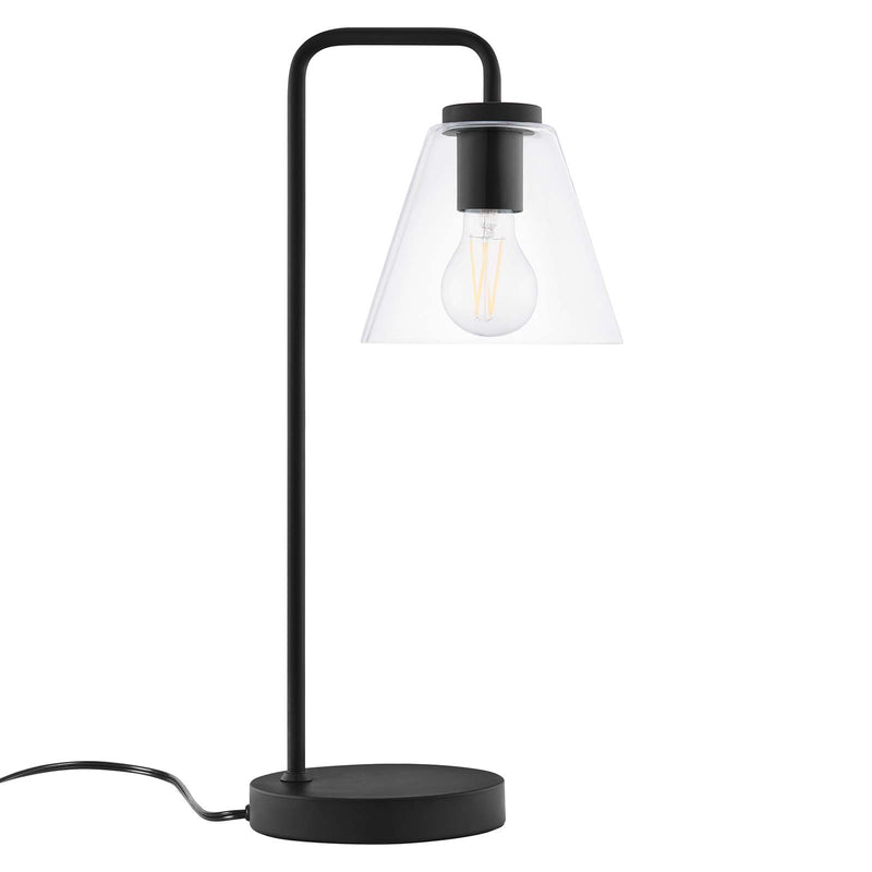 Element Glass Table Lamp By Modway - EEI-5619-BLK | Table Lamps |  Modishstore - 2