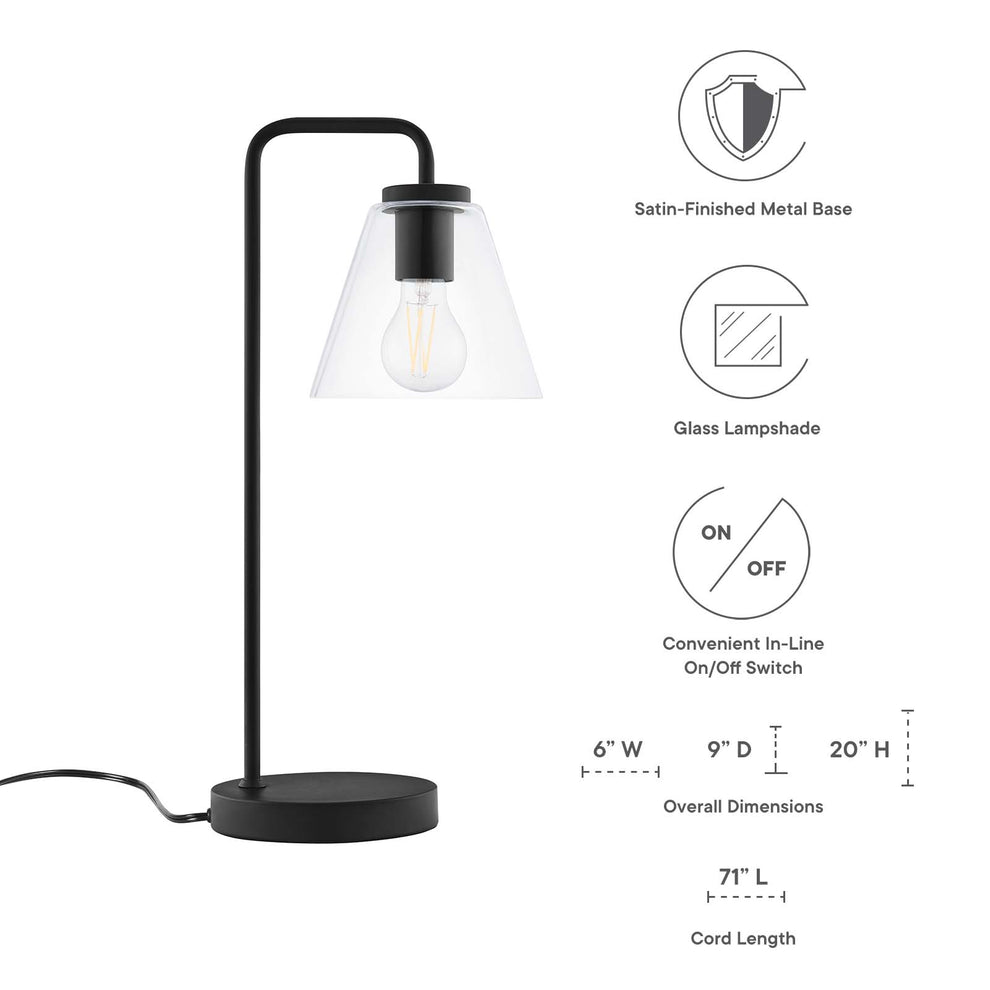 Element Glass Table Lamp By Modway - EEI-5619 | Table Lamps | Modishstore - 3