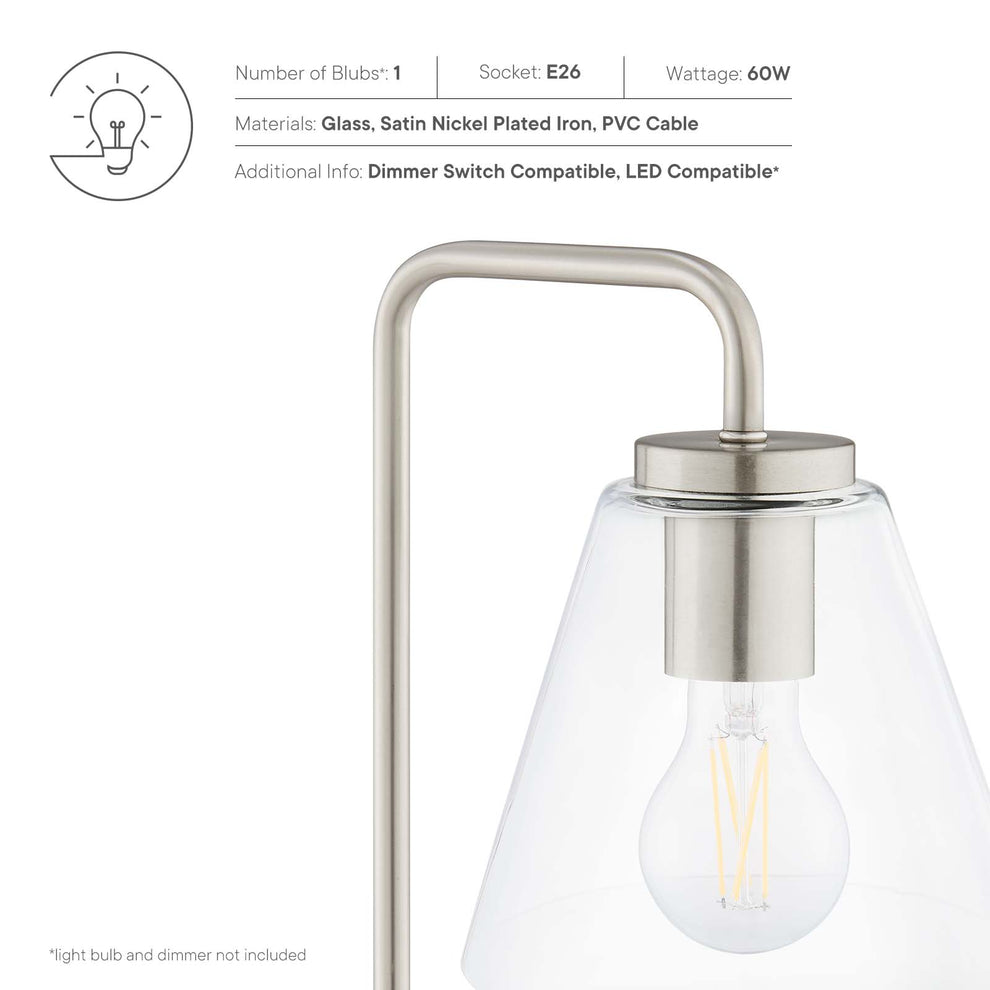 Element Glass Table Lamp By Modway - EEI-5619 | Table Lamps | Modishstore - 20