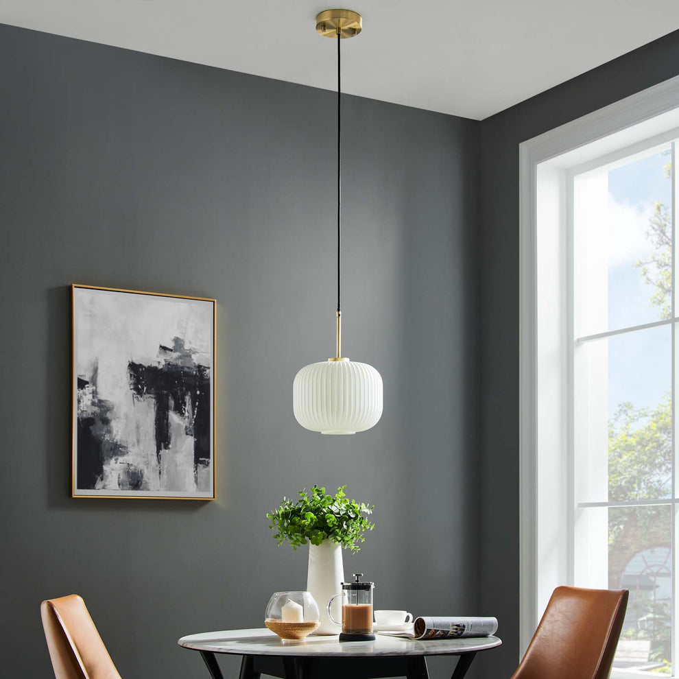 Reprise Glass Pendant Light By Modway - EEI-5620 | Pendant Lamps | Modishstore - 2