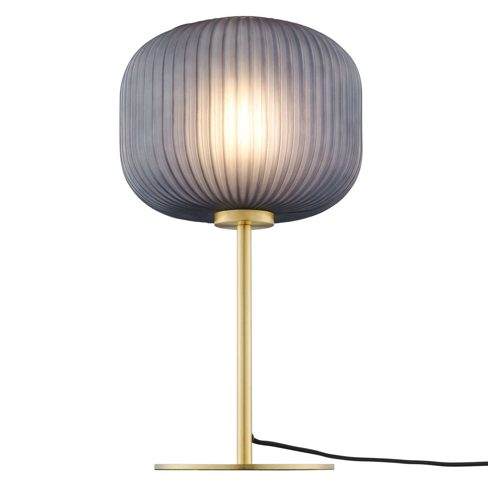 Reprise Glass Sphere Glass And Metal Table Lamp By Modway - EEI-5622-BLK-SBR | Table Lamps |  Modishstore - 5