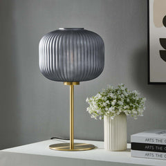 Reprise Glass Sphere Glass and Metal Table Lamp By Modway - EEI-5622
