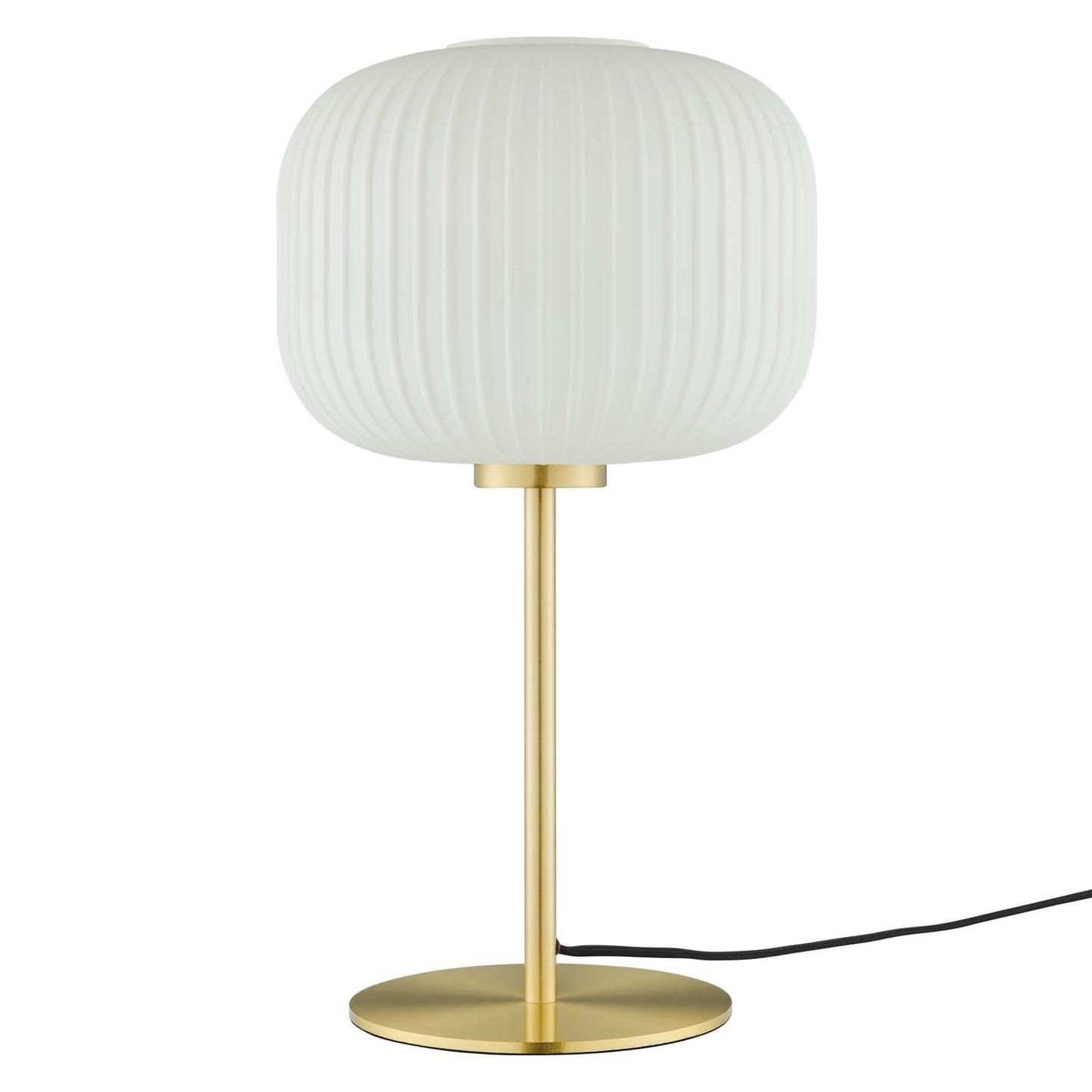 Reprise Glass Sphere Glass And Metal Table Lamp By Modway - EEI-5622-BLK-SBR | Table Lamps |  Modishstore - 9