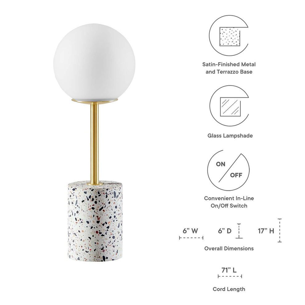 Logic Terrazzo Table Lamp By Modway - EEI-5625 | Table Lamps | Modishstore - 4