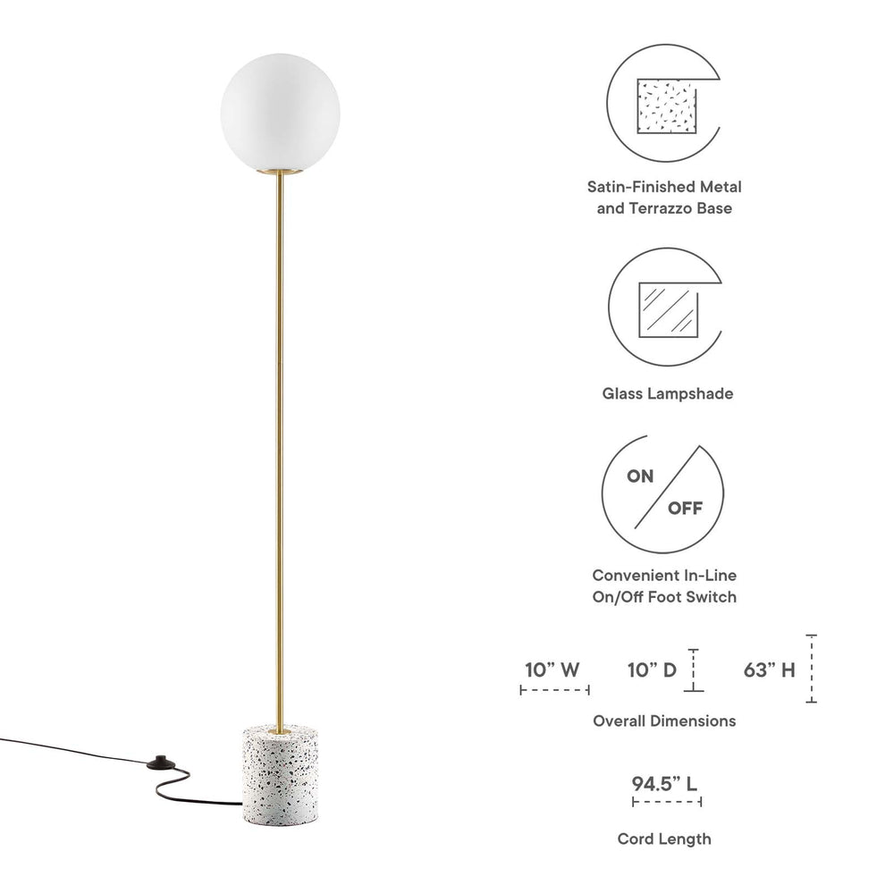 Logic Terrazzo Floor Lamp By Modway - EEI-5626 | Floor Lamps | Modishstore - 2