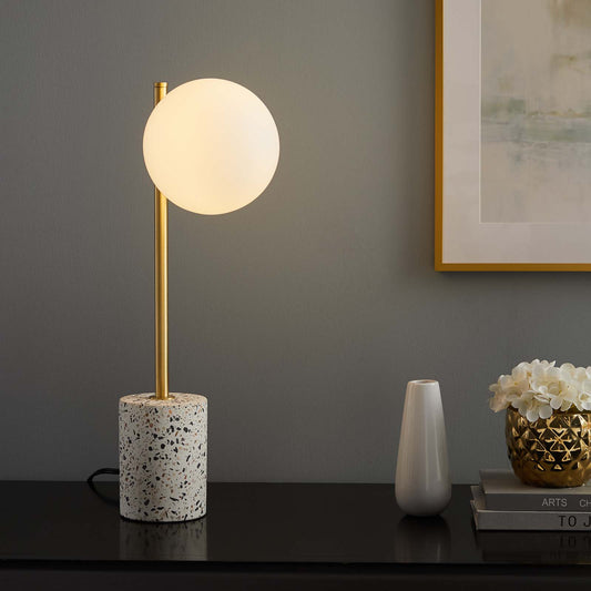 Logic Terrazzo Table Lamp By Modway - EEI-5627-WHI | Table Lamps |  Modishstore