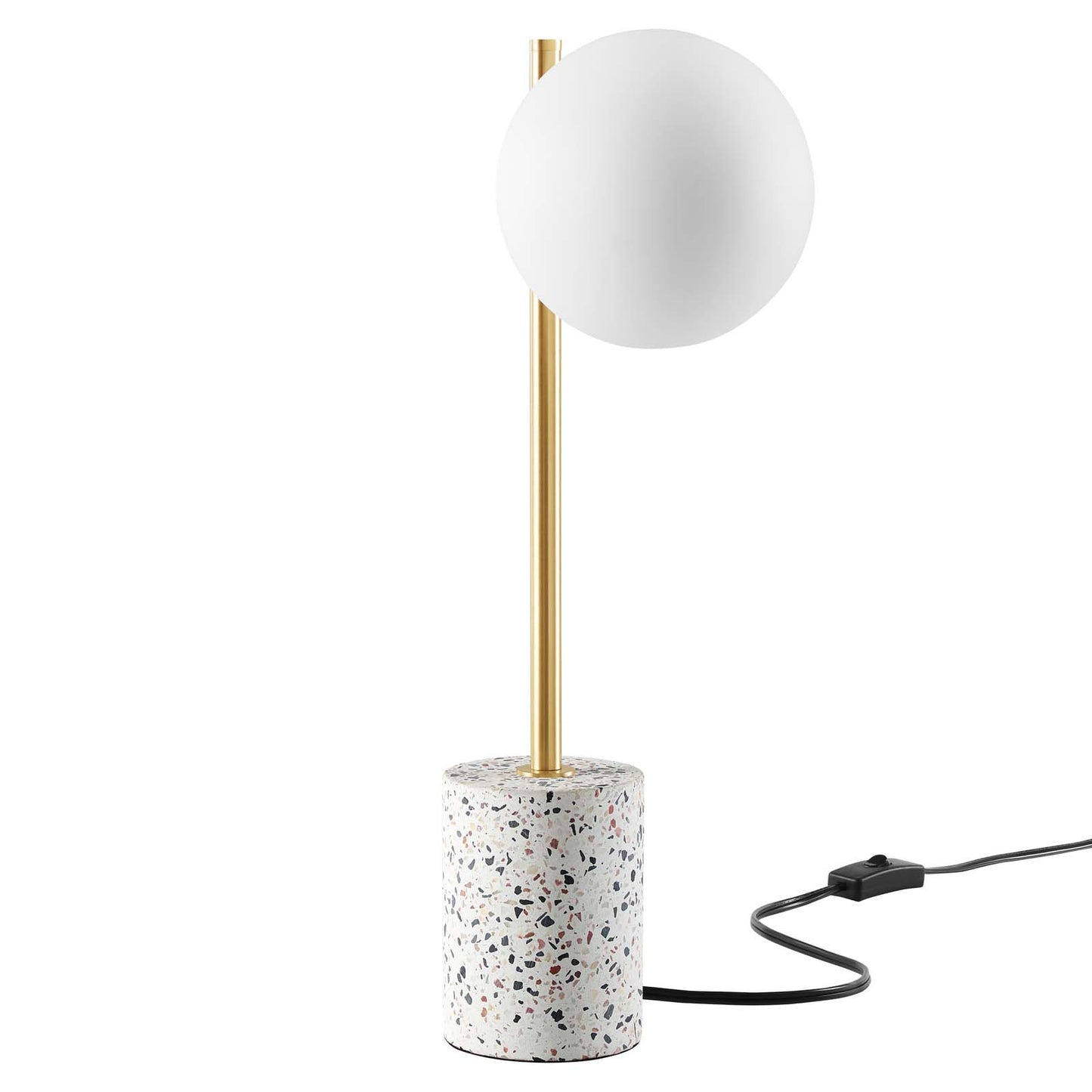 Logic Terrazzo Table Lamp By Modway - EEI-5627-WHI | Table Lamps |  Modishstore - 6