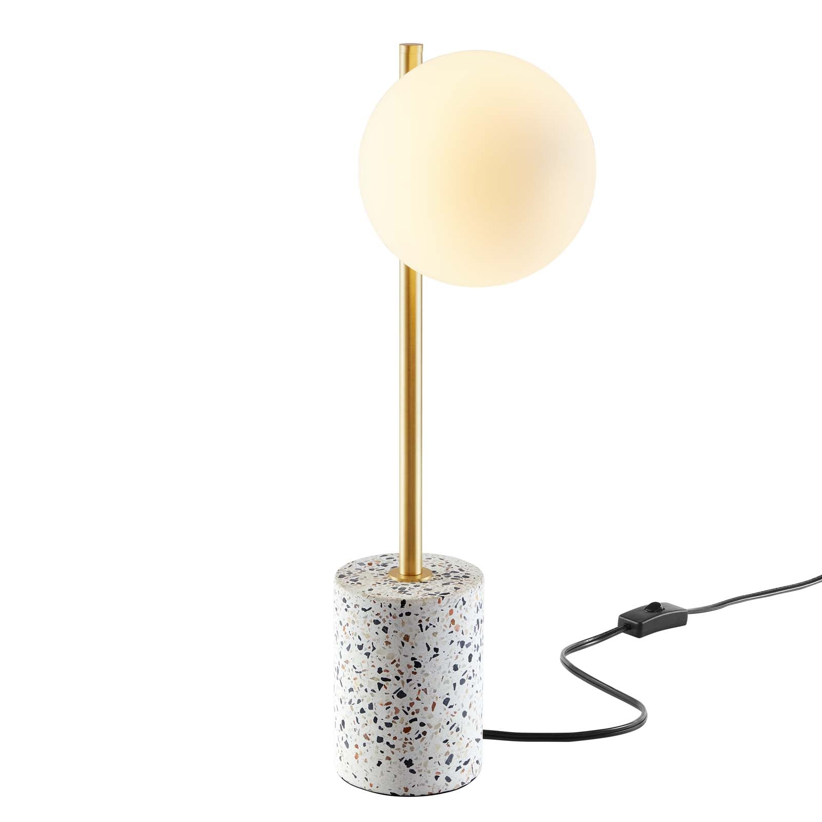 Logic Terrazzo Table Lamp By Modway - EEI-5627-WHI | Table Lamps |  Modishstore - 7