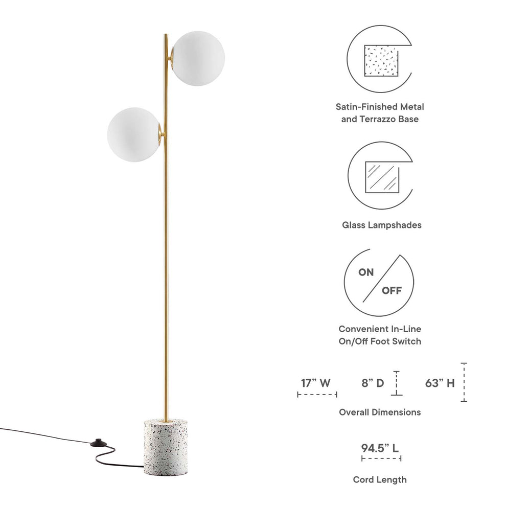 Logic Terrazzo Floor Lamp By Modway - EEI-5628 | Floor Lamps | Modishstore - 3