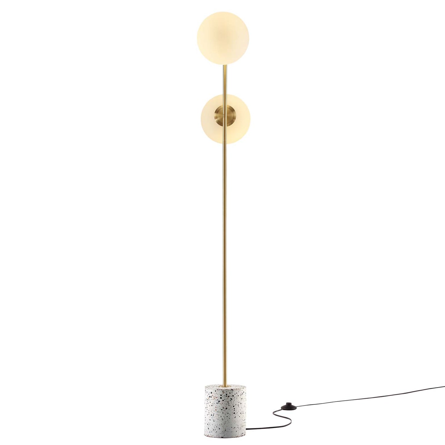Logic Terrazzo Floor Lamp By Modway - EEI-5628-WHI | Floor Lamps |  Modishstore - 6