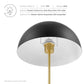 Ideal Metal Table Lamp By Modway - EEI-5629-BLK-SBR | Table Lamps |  Modishstore - 4
