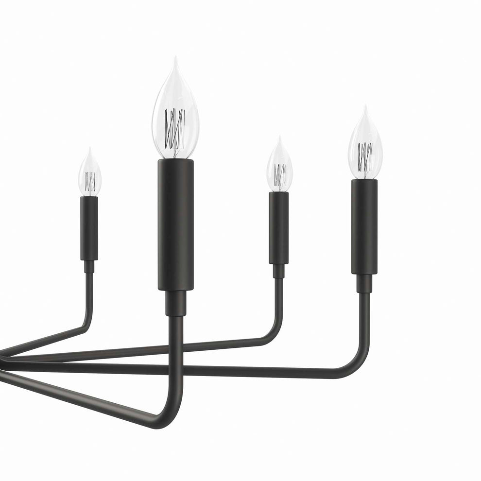 Rekindle 8-Light Chandelier By Modway - EEI-5636 | Chandeliers | Modishstore - 6