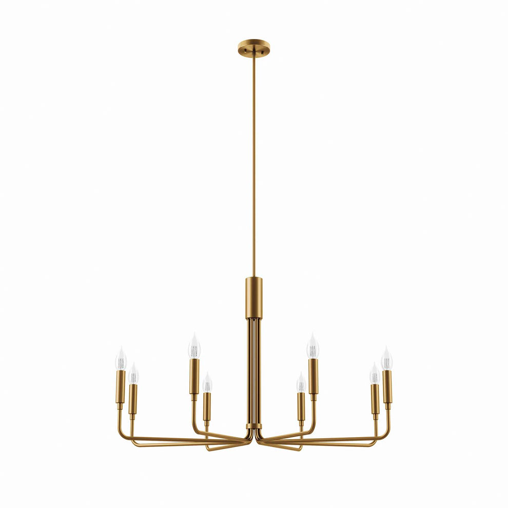 Rekindle 8-Light Chandelier By Modway - EEI-5636 | Chandeliers | Modishstore - 18