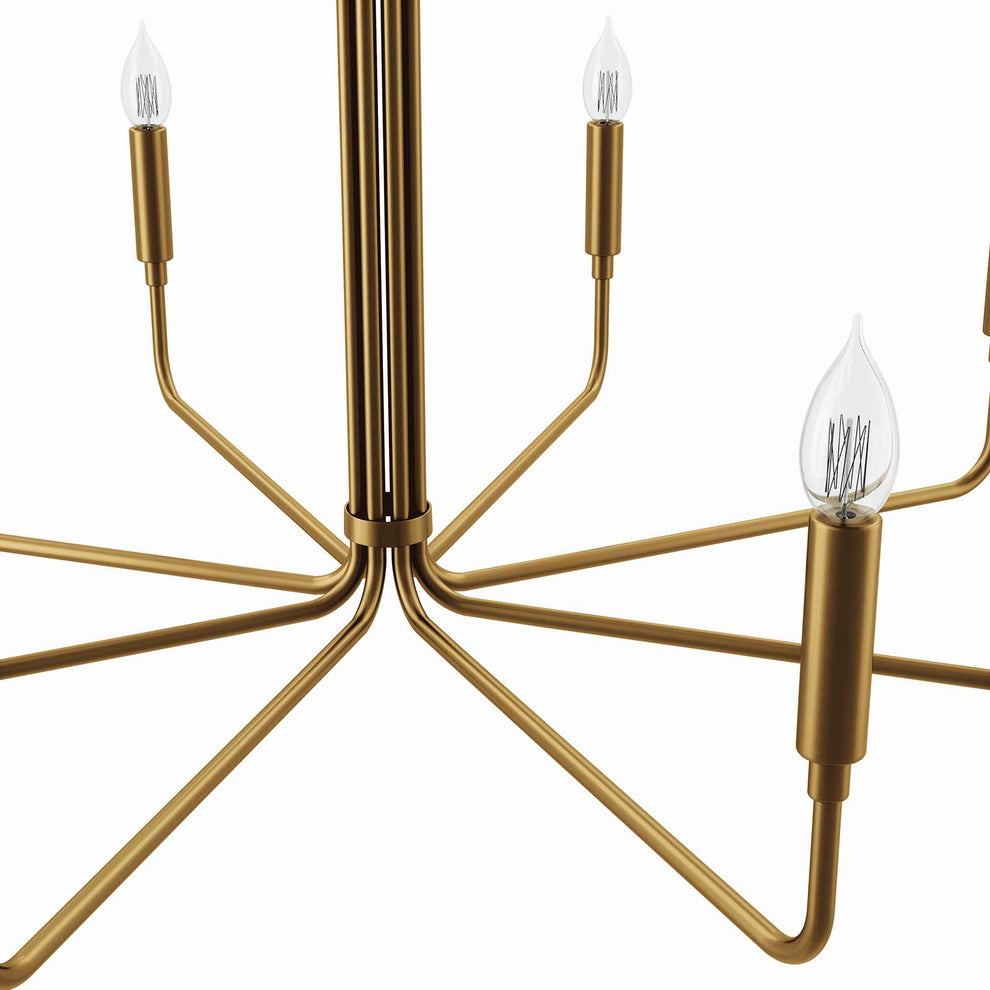 Rekindle 8-Light Chandelier By Modway - EEI-5636 | Chandeliers | Modishstore - 21