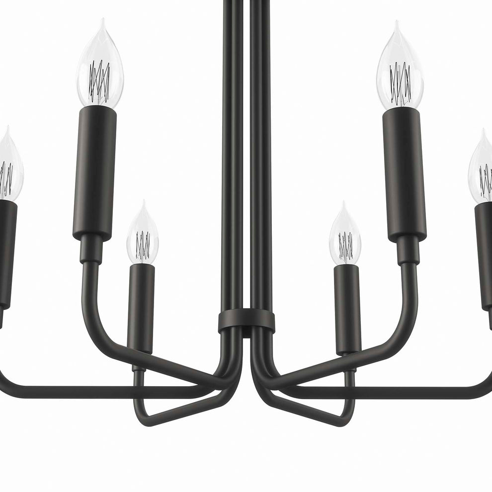 Rekindle 6-Light Chandelier By Modway - EEI-5637 | Chandeliers | Modishstore - 5