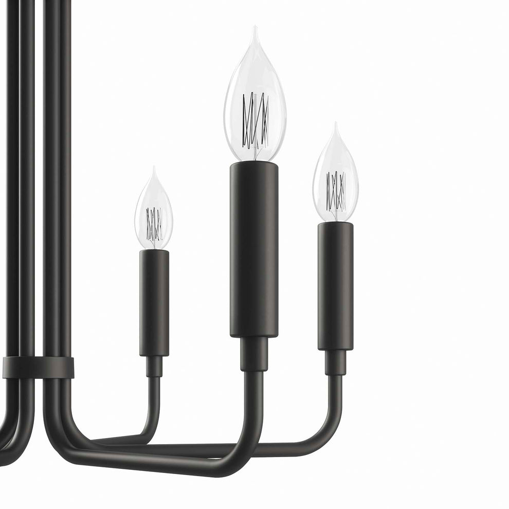 Rekindle 6-Light Chandelier By Modway - EEI-5637 | Chandeliers | Modishstore - 6