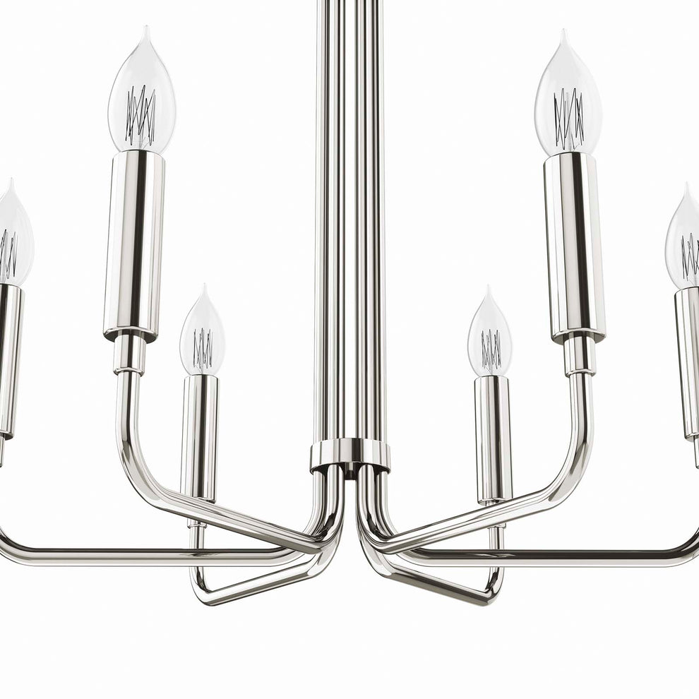 Rekindle 6-Light Chandelier By Modway - EEI-5637 | Chandeliers | Modishstore - 13