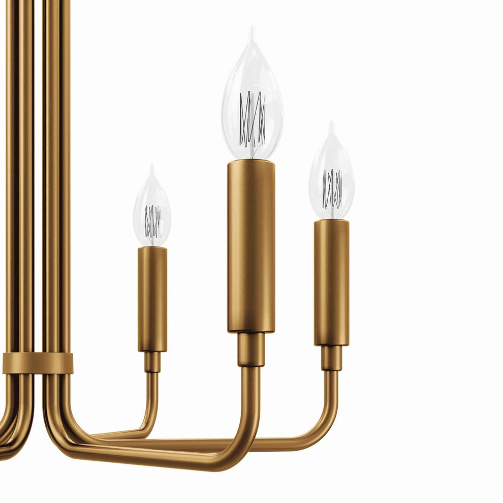Rekindle 6-Light Chandelier By Modway - EEI-5637 | Chandeliers | Modishstore - 22