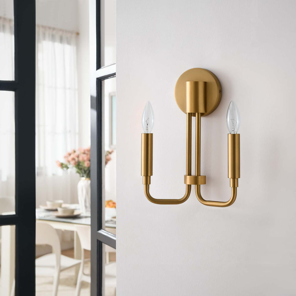 Rekindle 2-Light Wall Sconce By Modway - EEI-5638 | Sconces | Modishstore - 17