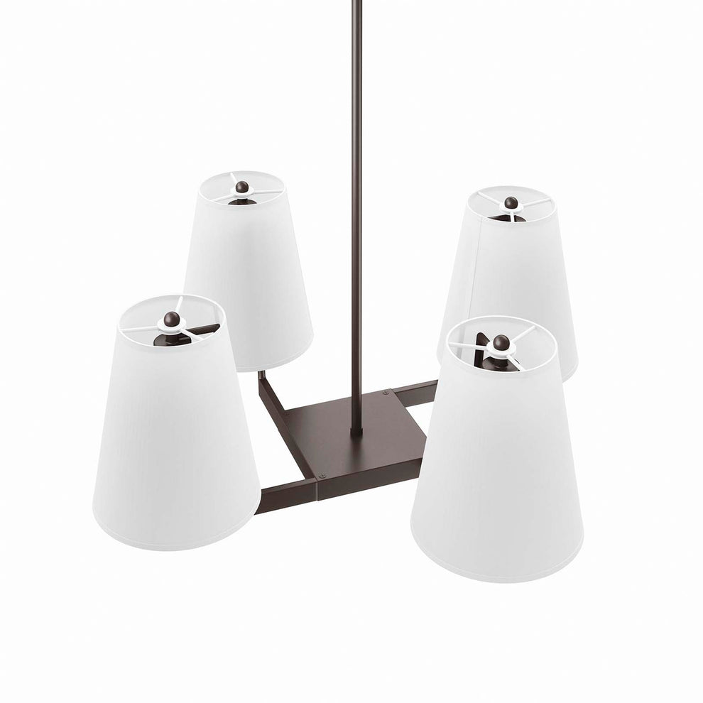 Mercer 4-Light Pendant Light By Modway - EEI-5640 | Pendant Lamps | Modishstore - 5