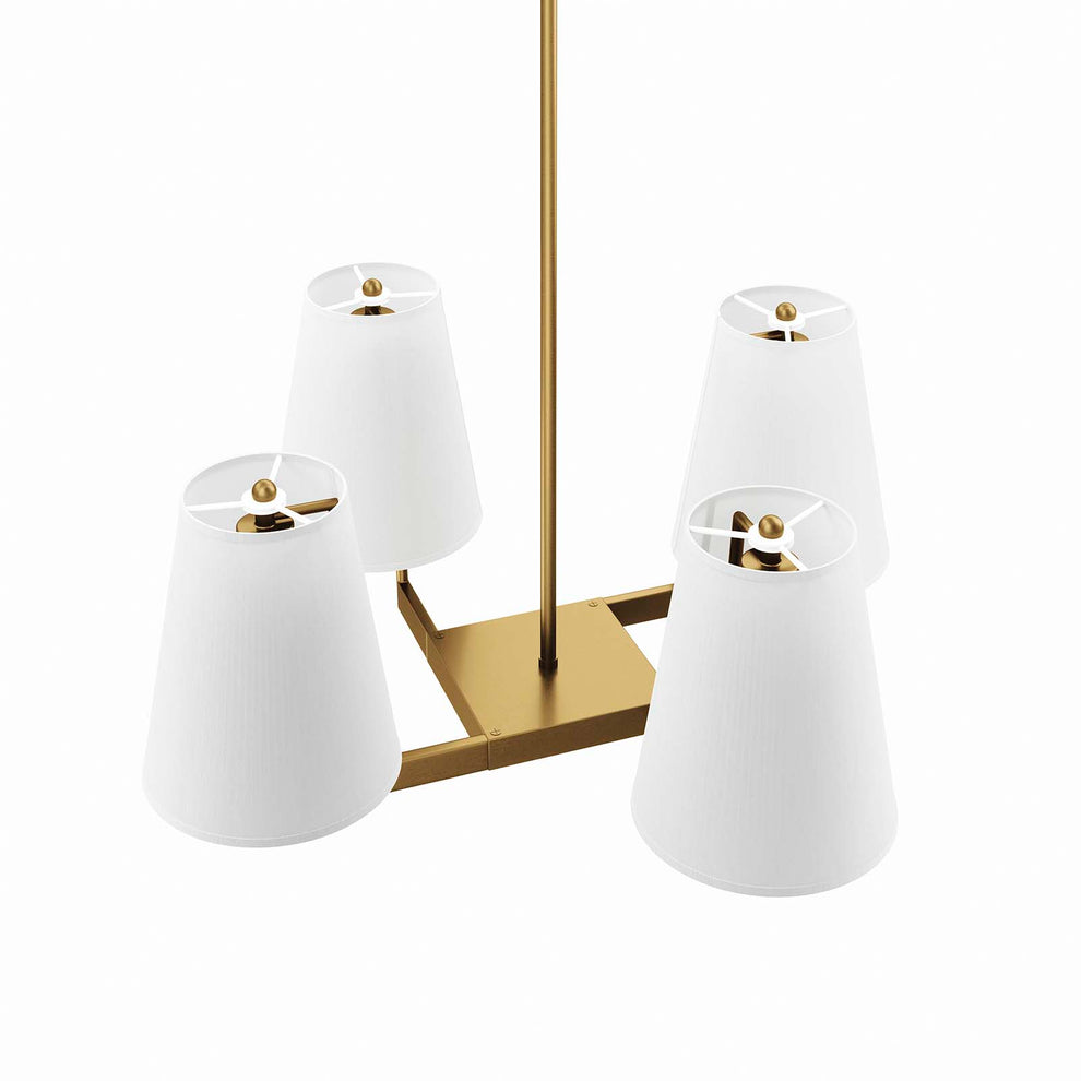 Mercer 4-Light Pendant Light By Modway - EEI-5640 | Pendant Lamps | Modishstore - 13