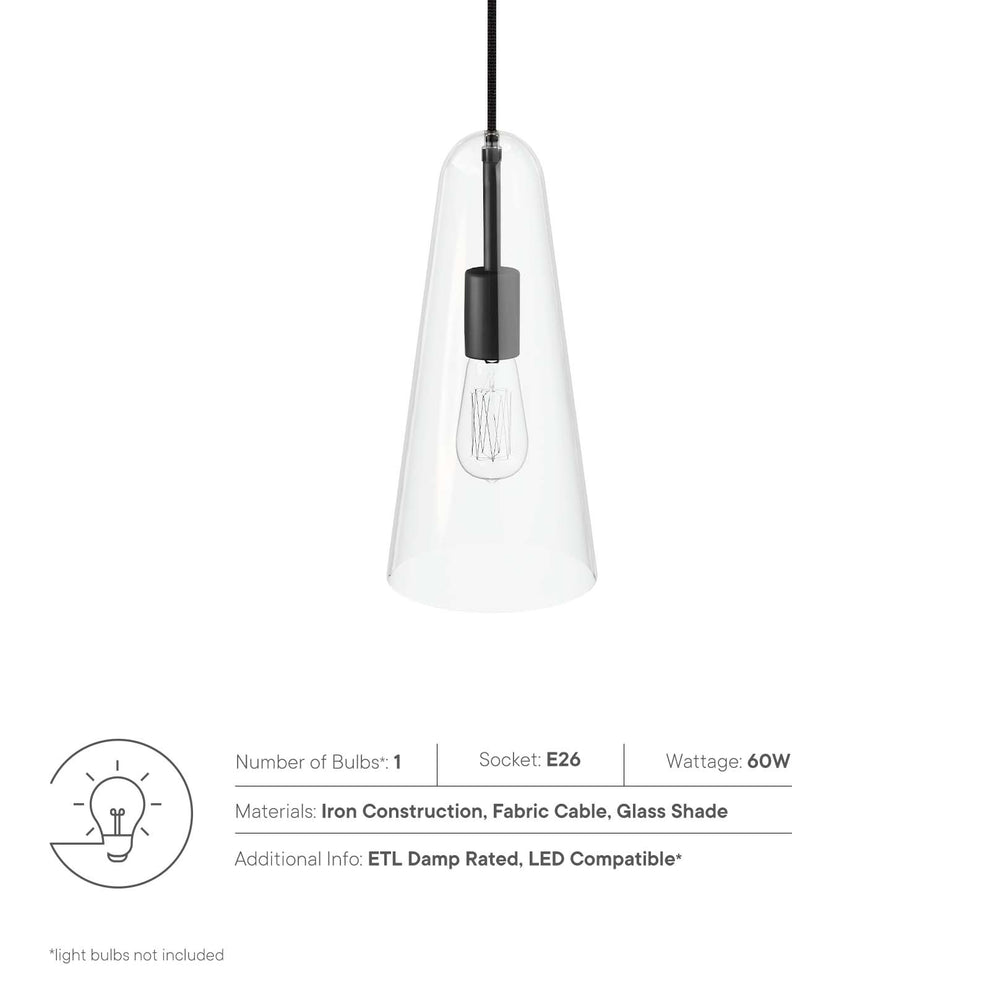 Beacon 1-Light Pendant Light By Modway - EEI-5644 | Pendant Lamps | Modishstore - 7