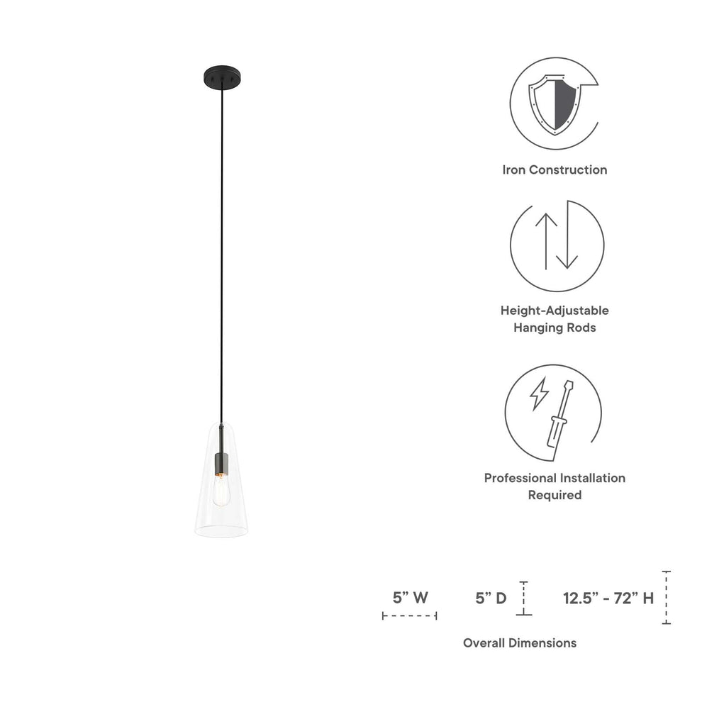 Beacon 1-Light Pendant Light By Modway - EEI-5644 | Pendant Lamps | Modishstore - 8