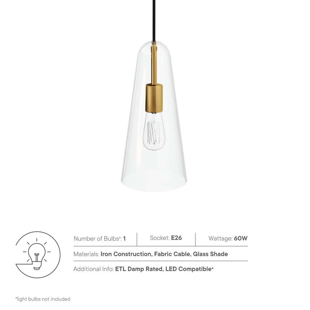 Beacon 1-Light Pendant Light By Modway - EEI-5644 | Pendant Lamps | Modishstore - 15
