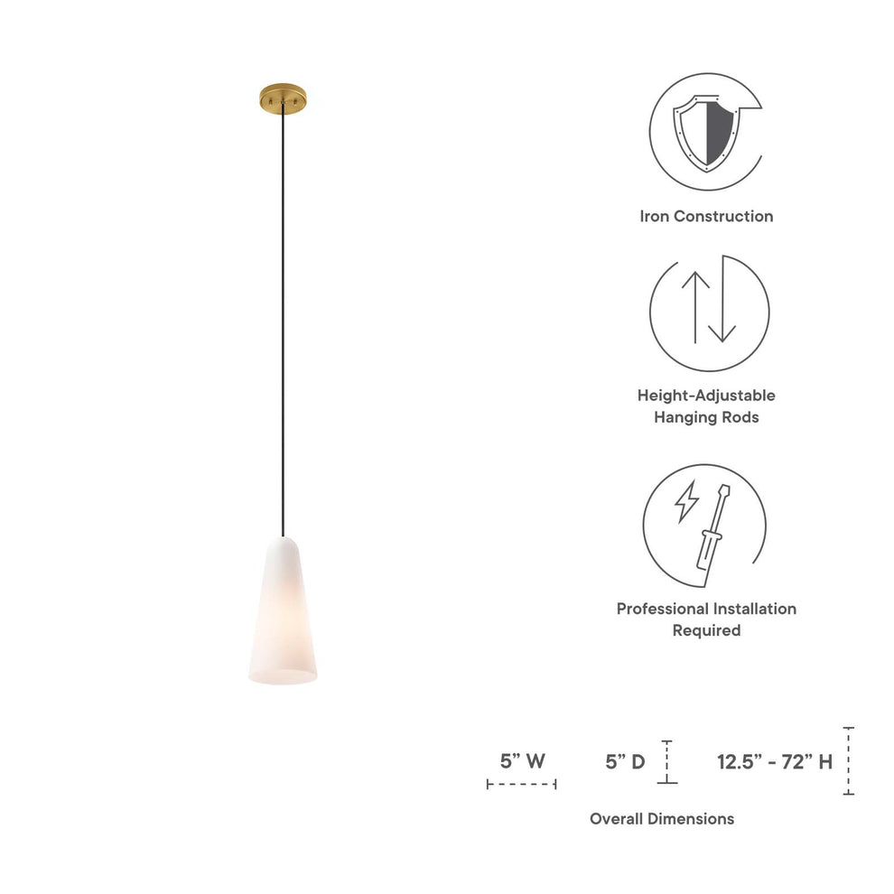 Beacon 1-Light Pendant Light By Modway - EEI-5644 | Pendant Lamps | Modishstore - 32