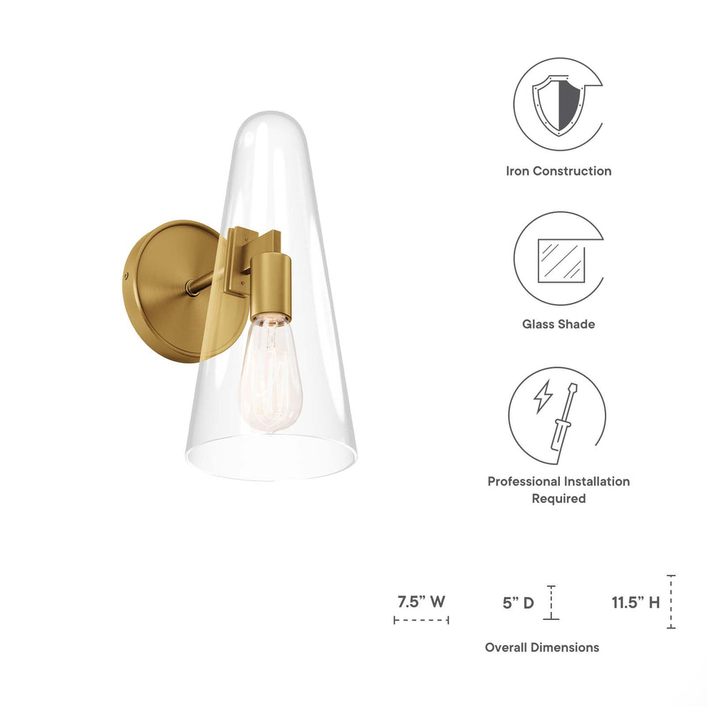 Beacon 1-Light Wall Sconce By Modway - EEI-5645 | Sconces | Modishstore - 15