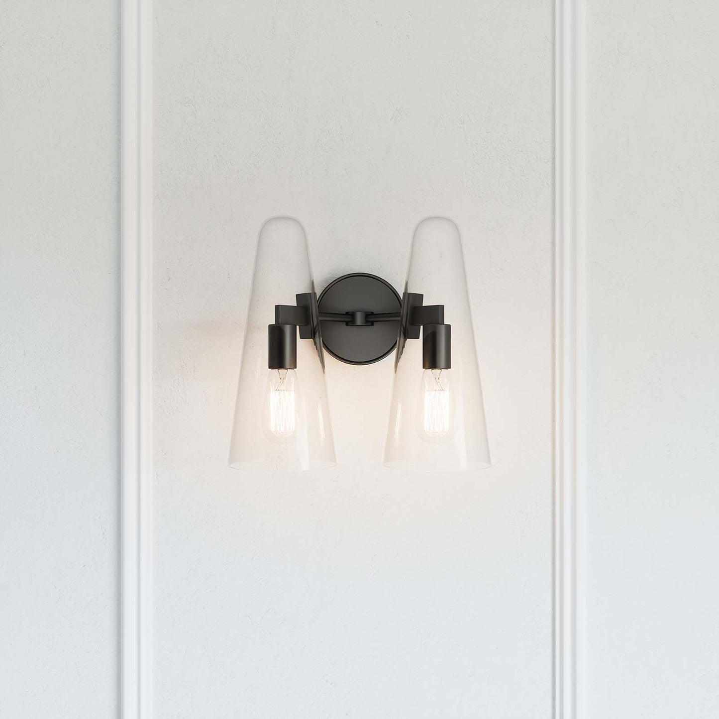 Beacon 2-Light Wall Sconce By Modway - EEI-5646 | Sconces | Modishstore - 1