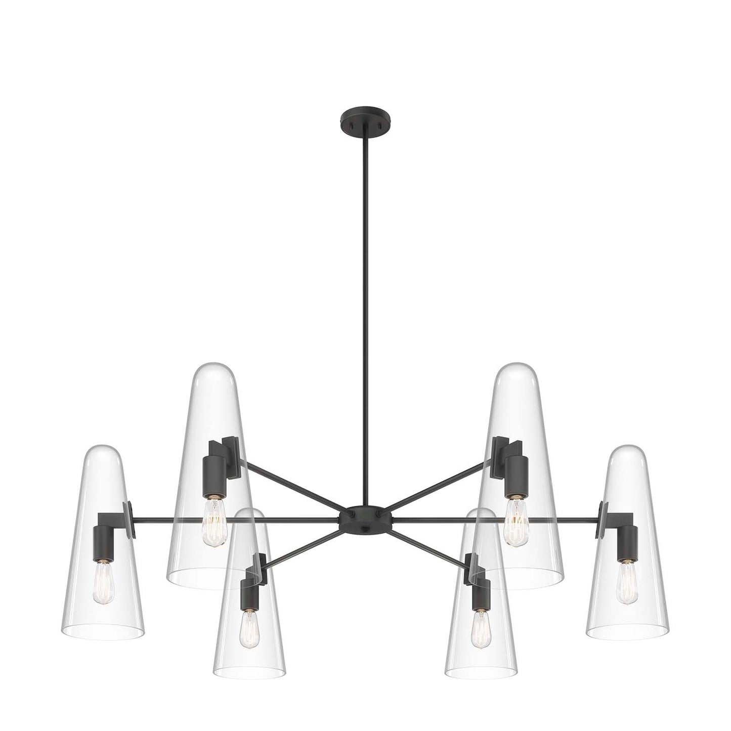 Beacon 6-Light Chandelier By Modway - EEI-5648 | Chandeliers | Modishstore - 3