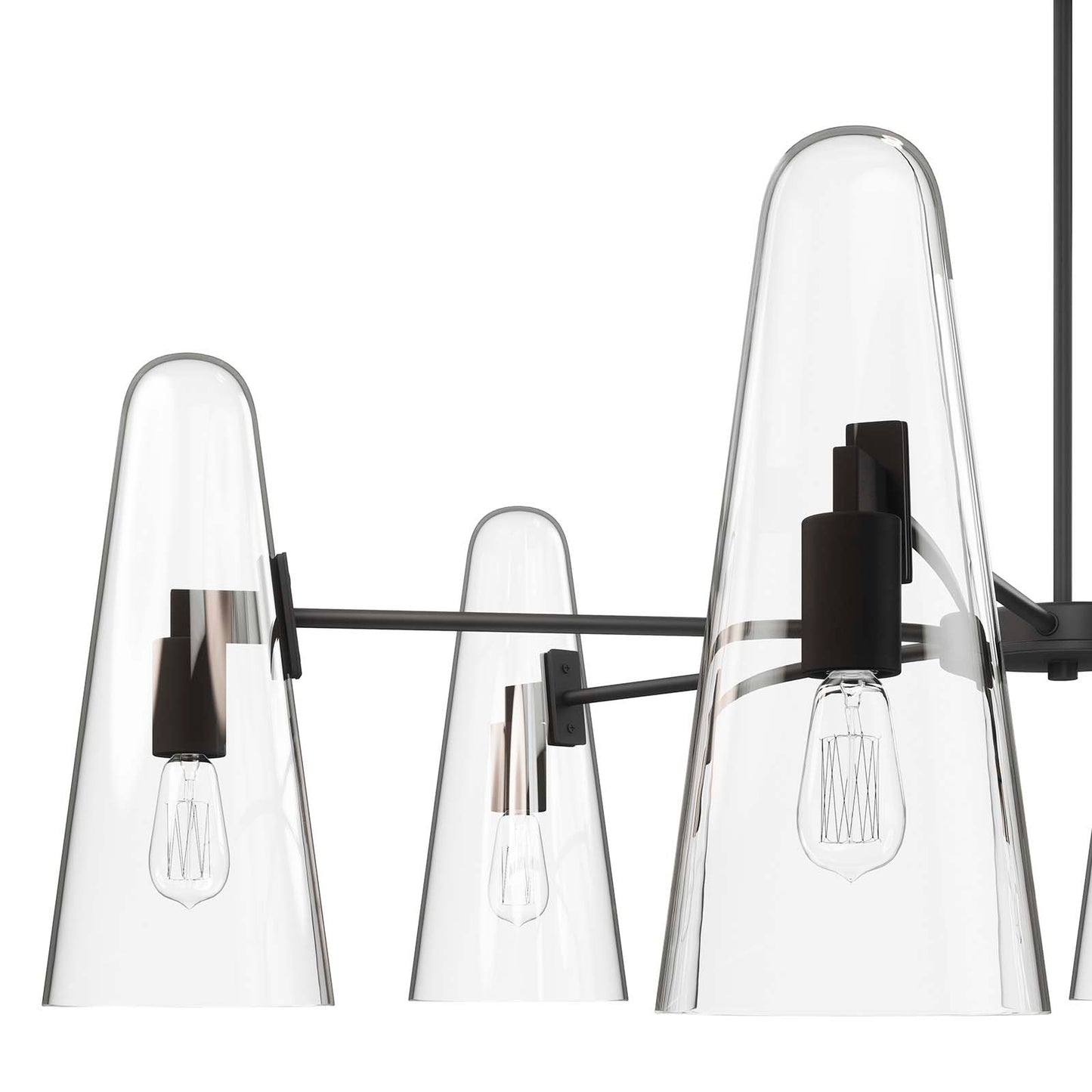 Beacon 6-Light Chandelier By Modway - EEI-5648 | Chandeliers | Modishstore - 6